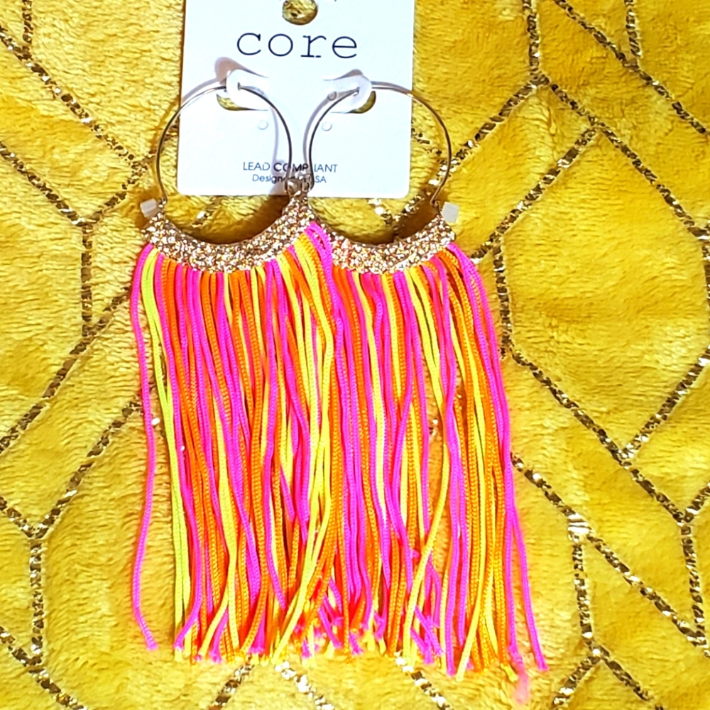 Core Tassel earrings